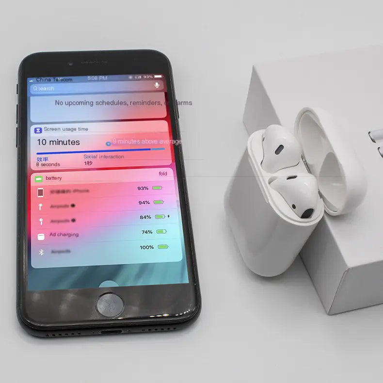 Bluetooth 5.0 TWS Earbuds with Wireless Charging